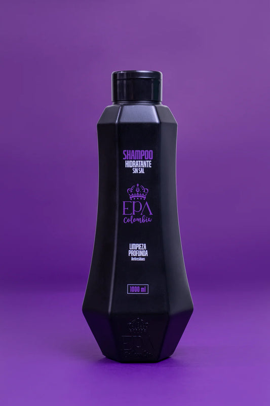 Shampoo Hidratante sin Sal - Antiresiduos (verde o morado) 1 litro