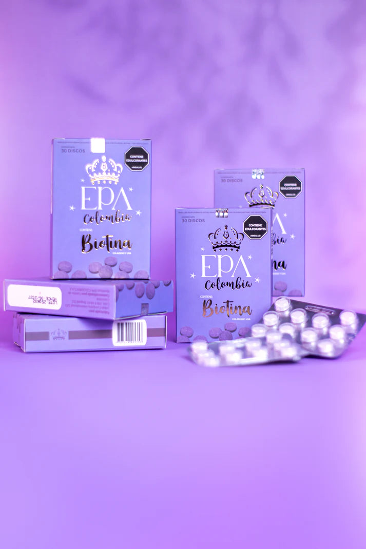2 Cajas de Biotinas Recargadas Epa Colombia