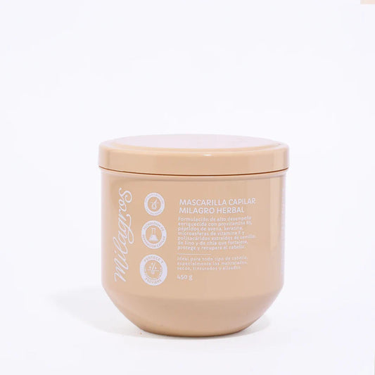 Mascarilla Capilar Milagro Herbal