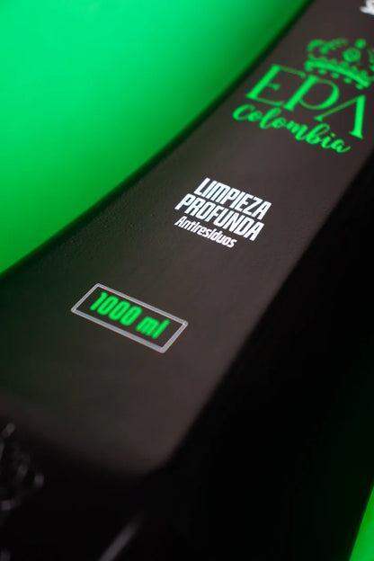 Shampoo Hidratante sin Sal - Antiresiduos (verde o morado) 1 litro